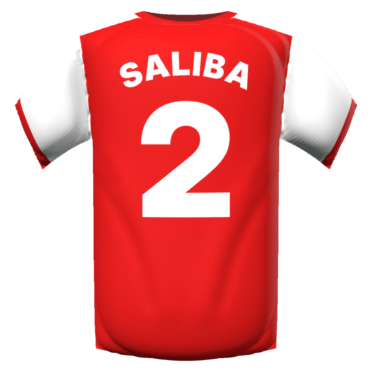 William Saliba's shirt
