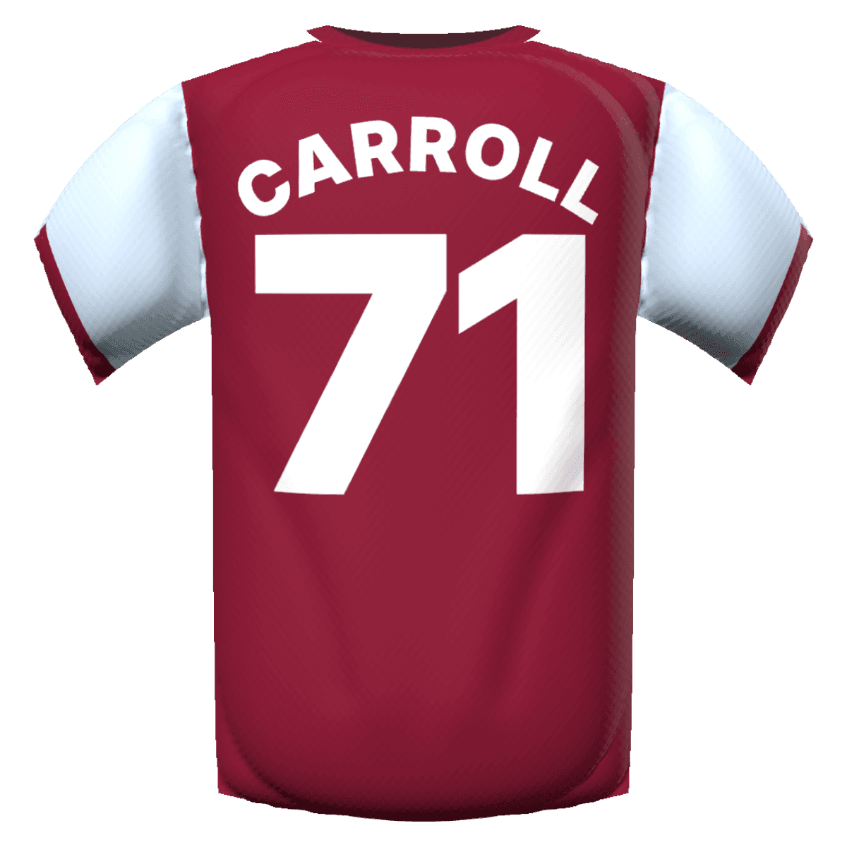 TJ Carroll's shirt