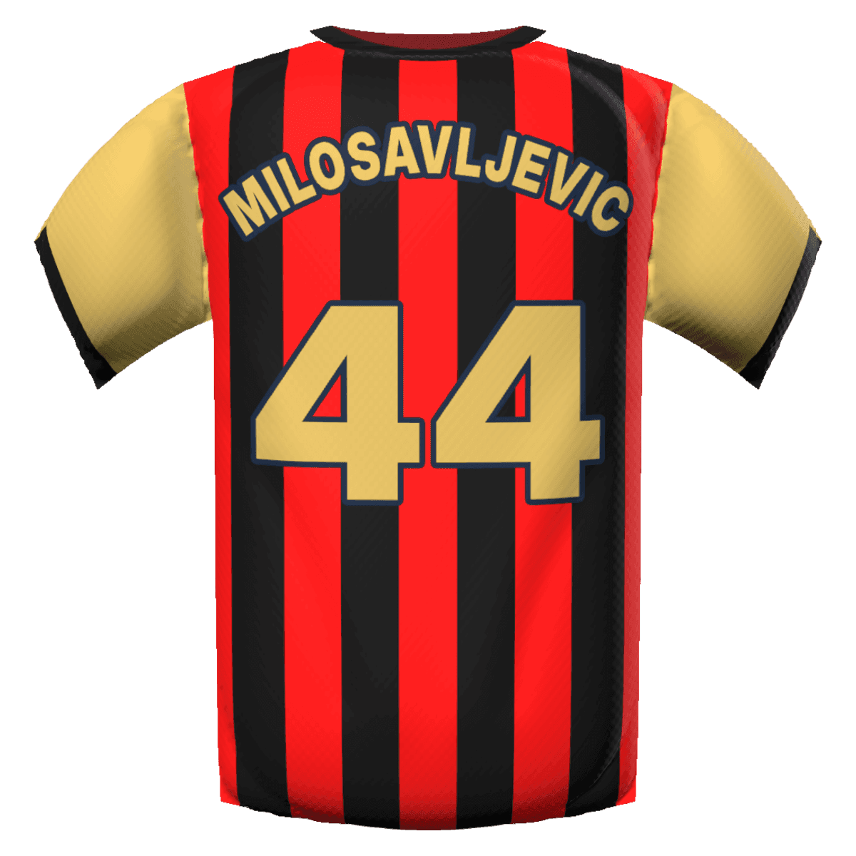 Veljko Milosavljevic's shirt