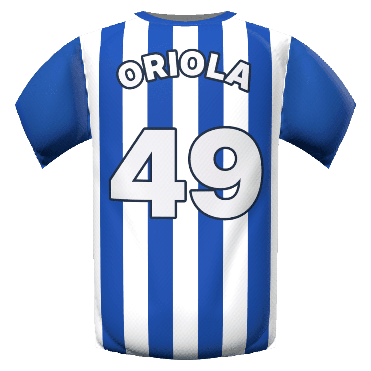 Nehemiah Oriola's shirt