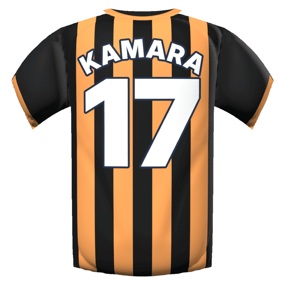 Abu Kamara's shirt
