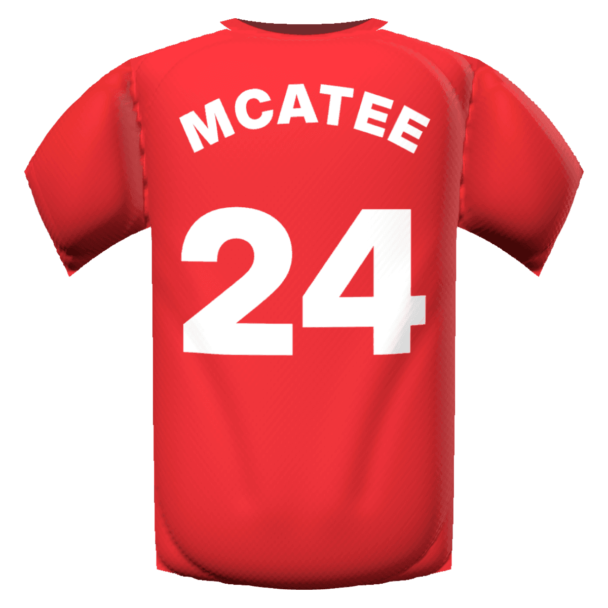 James McAtee's shirt